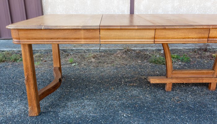 Art Nouveau Dining Table with Extentions, France, 1890s-RIU-1734477