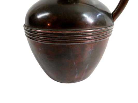 Art Nouveau English Jug in Copper from Henry Loveridge & Co.-RCH-1341634