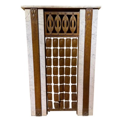 Art Nouveau Fireplace Cladding, 1910s-FLW-1401980