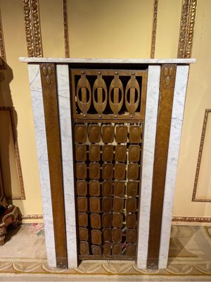 Art Nouveau Fireplace Cladding, 1910s-FLW-1401980