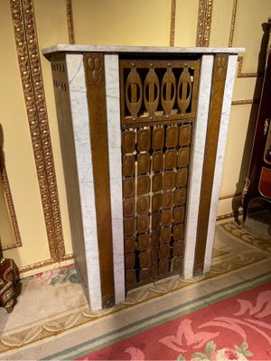 Art Nouveau Fireplace Cladding, 1910s-FLW-1401980