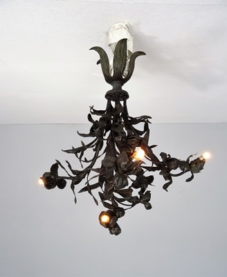 Art Nouveau Floral Ceiling Lamp-FPY-1145801