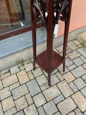 Art Nouveau Flower Stand in Mahogany, 1915-NYZ-2016191