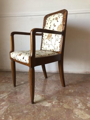 Art Nouveau French Armchairs, 1910s, Set of 2-MTX-675632