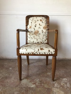 Art Nouveau French Armchairs, 1910s, Set of 2-MTX-675632