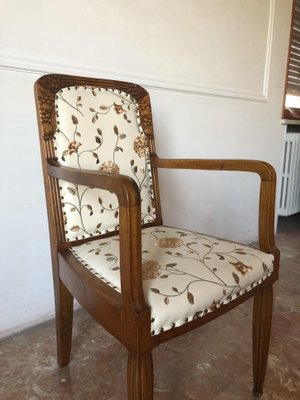 Art Nouveau French Armchairs, 1910s, Set of 2-MTX-675632