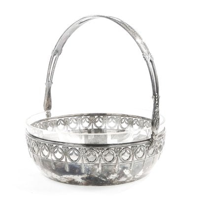 Art Nouveau Fruit Basket from WMF, 1890s-BKO-1798923