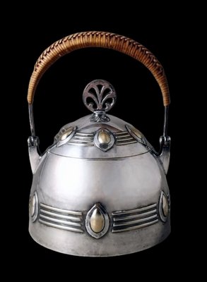 Art Nouveau German Silver-Plated Metal Sugar Bowl from WMF, 1906-QRS-1719148