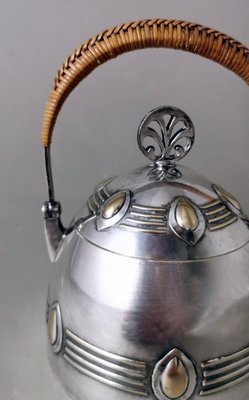 Art Nouveau German Silver-Plated Metal Sugar Bowl from WMF, 1906-QRS-1719148