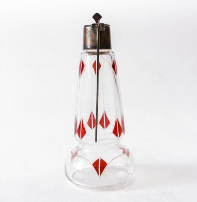 Art Nouveau Glass Carafe, 1910s-FSD-1170200