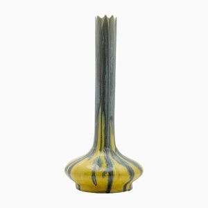 Art Nouveau Glazed Soliflore Vase from AMC Wasmuel, Belgium-MJY-1148872