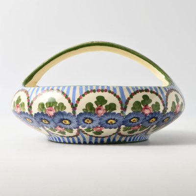 Art Nouveau Hand-Painted Bowl from Annaburg, 1900s-IXK-1800963