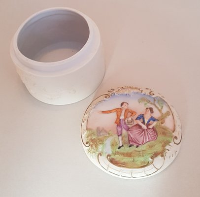 Art Nouveau Hand Painted Lidded Box from Schäfer & Vater-QDP-577557