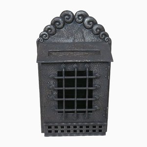 Art Nouveau Handmade Wrought Iron Mailbox-EY-912470