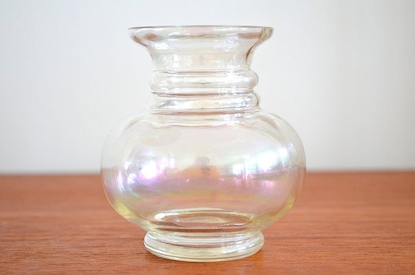 Art Nouveau Iridescent Glass Vase from Jean Beck Munich, 1900-OV-1056940