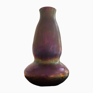 Art Nouveau Iridescent Glass Vase from Poschinger, 1910s-SEI-1166438