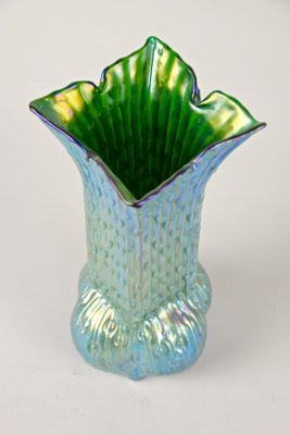 Art Nouveau Iriscident Glass Vase from Loetz Witwe, Bohemia, 1900s-TQA-1321915