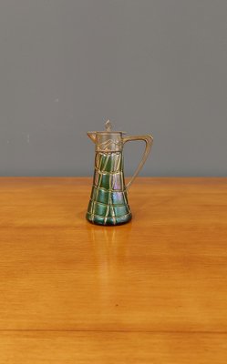 Art Nouveau Jug in Iridescent Glass from Pallme König, Bohemia, 1890s-QZZ-1772347