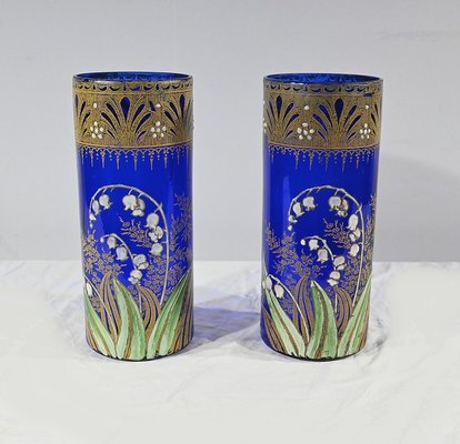 Art Nouveau Legras Vases, Set of 2-RVK-1793542