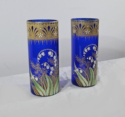 Art Nouveau Legras Vases, Set of 2-RVK-1793542