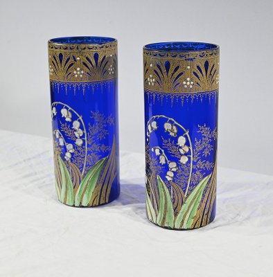 Art Nouveau Legras Vases, Set of 2-RVK-1793542