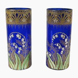 Art Nouveau Legras Vases, Set of 2-RVK-1793542