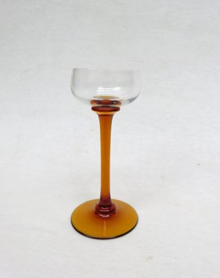 Art Nouveau Liquor Glasses from Rheinische Glashütte, Cologne-Ehrenfeld, 1890s, Set of 11-EY-1389879