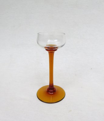 Art Nouveau Liquor Glasses from Rheinische Glashütte, Cologne-Ehrenfeld, 1890s, Set of 11-EY-1389879