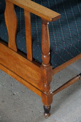 Art Nouveau Lounge Chairs in Oak, 1920s, Set of 2-MXF-1404407