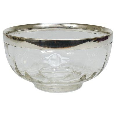 Art Nouveau Meteor Bowl with Silver Rim from Bakalowits & Söhne, 1900s-MWV-1760031