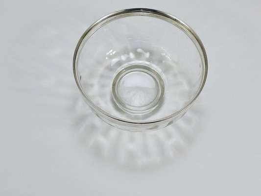 Art Nouveau Meteor Bowl with Silver Rim from Bakalowits & Söhne, 1900s-MWV-1760031