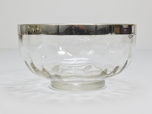 Art Nouveau Meteor Bowl with Silver Rim from Bakalowits & Söhne, 1900s-MWV-1760031