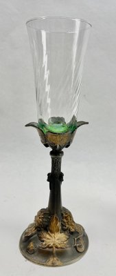 Art Nouveau Model 4910 No 5 Champagne Glasses by Kaizerzinn, Germany, 1930s, Set of 6-MJY-1789078