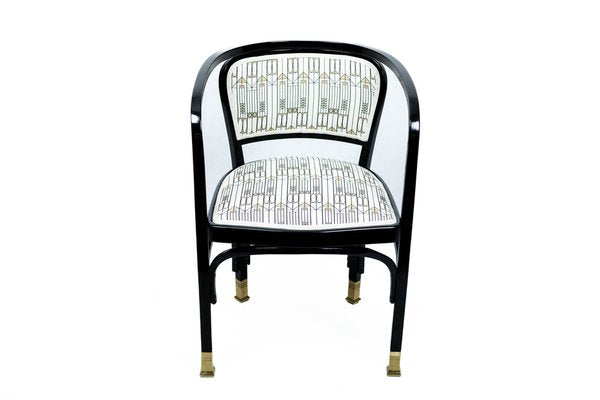 Art Nouveau Model 715F Armchair by Gustav Siegel for Kohn, 1900s-KGI-1275997