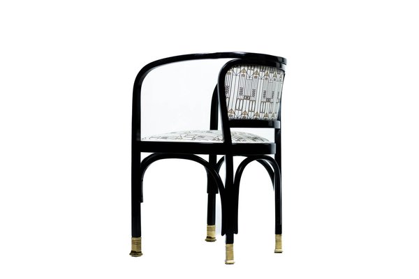 Art Nouveau Model 715F Armchair by Gustav Siegel for Kohn, 1900s-KGI-1275997