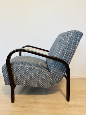 Art Nouveau Model HF-11 Armchair by Halabala for Interier Praha, 1956-YNX-1787951