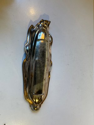 Art Nouveau Nickel-Plated Dish, 1920s-LCR-1087200