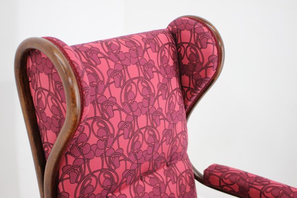 Art Nouveau Nr.6541 Wing Chair from Thonet-TZ-1442283