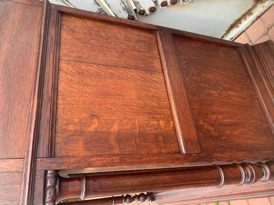 Art Nouveau Oak Chest of Drawers, 1920s-WQQ-2027202