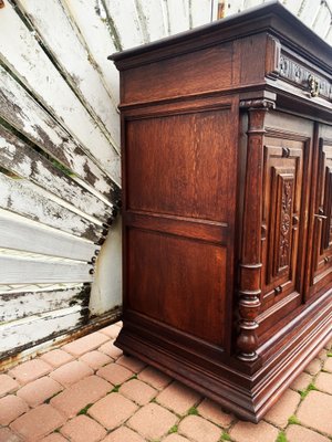 Art Nouveau Oak Chest of Drawers, 1920s-WQQ-2027202