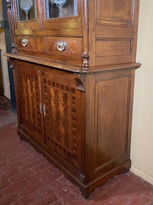 Art Nouveau Oak Dresser-HPU-1723842