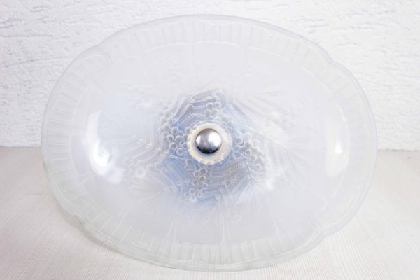 Art Nouveau Opalescent Glass Bowl by Julien France-BQF-935205