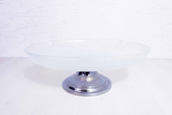 Art Nouveau Opalescent Glass Bowl by Julien France-BQF-935205