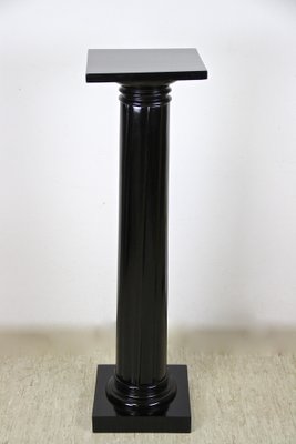 Art Nouveau Pedestal in Ebonized Beechwood, Austria, 1900s-TQA-1321911