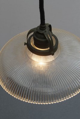 Art Nouveau Pendant Lamp from Holophane, 1920s-PF-932067