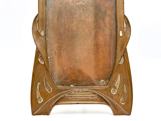 Art Nouveau Photo Frame in Copper, 1900s-ZCY-1736840