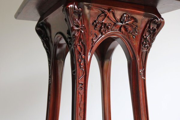 Art Nouveau Plant Stands / Pedestals by Louis Majorelle, France, 1907, Set of 2-WIP-1735981