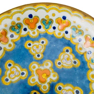 Art Nouveau Platter from Plateelbakkerij Zuid-Holland Gouda, 1924-BMU-1821768