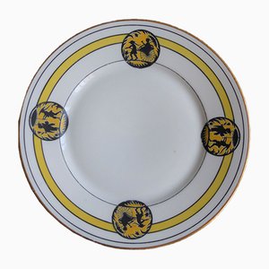 Art Nouveau Porcelain Plates with Oriental Scene from Limoges, Set of 10-WK-738209