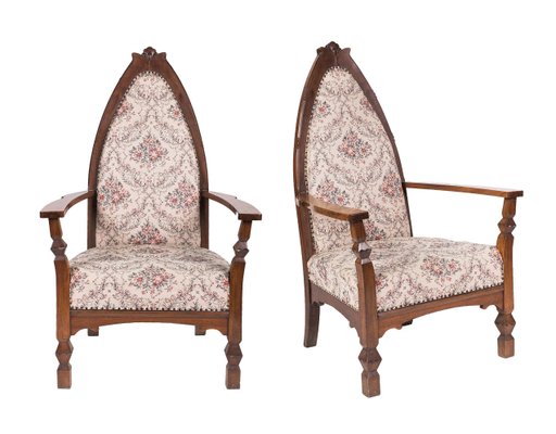 Art Nouveau Seating Ensemble by Ede Toroczkai Wigand, 1910s, Set of 4-ABO-1440470